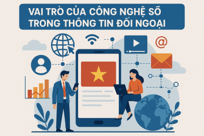 Vai trò của công nghệ số trong thông tin đối ngoại