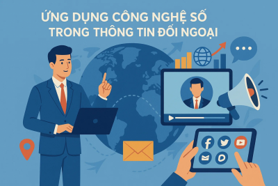 Ứng dụng công nghệ số trong thông tin đối ngoại