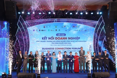 Diễn đàn EuroCham đã kết nối nhiều doanh nghiệp, nhà đầu tư trong và ngoài nước (Nguồn: https://tinhuybinhphuoc.vn/))
