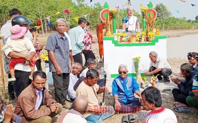 Độc đáo lễ hội Phá bàu của người Khmer ở Lộc Khánh