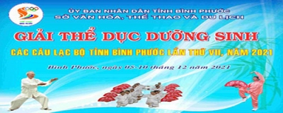 Kế hoạch tổ chức giải Thể dục dưỡng sinh các câu lạc bộ tỉnh Bình Phước Lần thứ VII, năm 2021