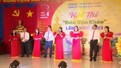 Hưng Long tổ chức Hội thi “Dân vận khéo” năm 2023