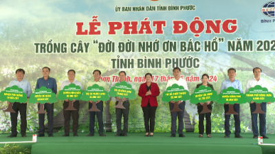 Bình Phước: Phát động trồng cấy “Đời đười nhớ ơn Bác Hồ” năm 2024Bình Phước: Phát động trồng cấy “Đời đười nhớ ơn Bác Hồ” năm 2024