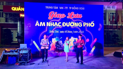 Lan tỏa phong trào Giao lưu văn nghệ đường phố