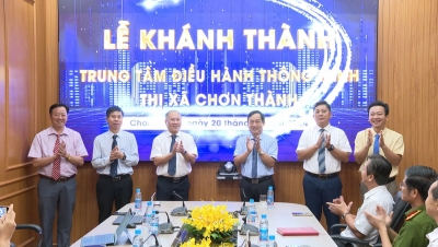 Khai trương Trung tâm Điều hành thông minh (IOC) thị xã Chơn Thành