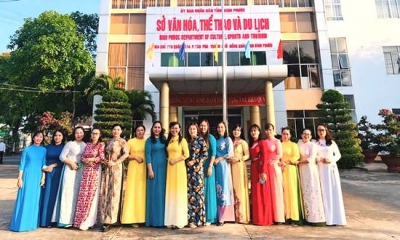 Công đoàn bộ phận Văn phòng Sở Văn hóa, Thể thao và Du lịch hưởng ứng “tuần lễ áo dài” năm 2025