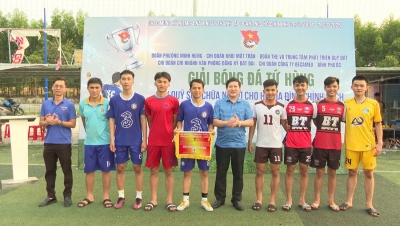 Chơn Thành: Giải bóng đá gây quỹ hỗ trợ sửa chữa nhà ở cho hộ gia đình chính sách