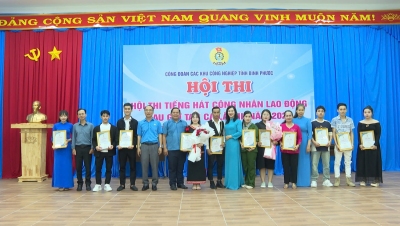 Bình Phước: Hội thi tiếng hát công nhân, lao động năm 2025