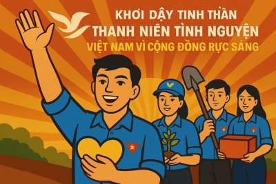 Khơi dậy tinh thần thanh niên tình nguyện Việt Nam vì cộng đồng rực sáng