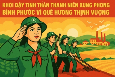 Khơi dậy tinh thần thanh niên xung phong Bình Phước vì quê hương thịnh vượng