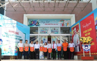 Chương trình phục vụ xe thư viện lưu động tại 27 trường học  trên địa bàn tỉnh Đồng Nai