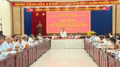 Hội thảo lịch sử Đảng bộ thị xã Chơn Thành (1930-2025)