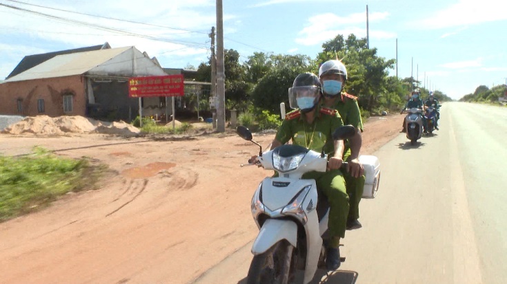 Chơn Thành: tròn 1 tháng xử phạt 653 trường hợp vi phạm giãn cách xã hội