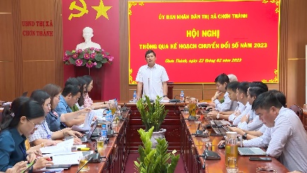 Chơn Thành triển khai kế hoạch chuyển đổi số năm 2023